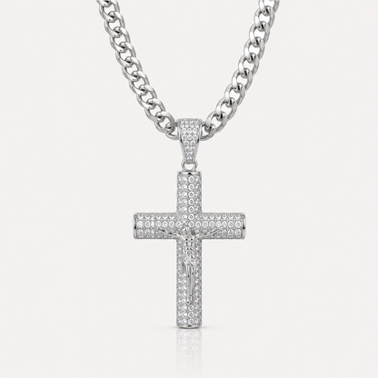 Aura™ Crucifix Chain | Un Símbolo de Fe, Fortaleza y Protección