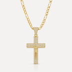 14K Gold Plated Crucifix Chain