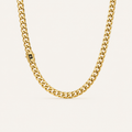 14K Gold Plated Cuban Monaco Chain
